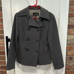 Express peacoat